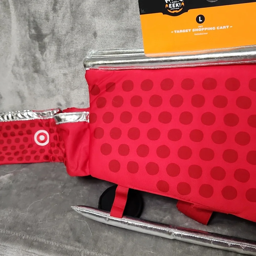 Target Shopping Cart Dog Costume. Size Large
